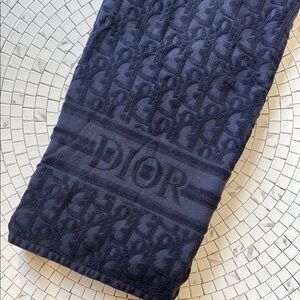 Dior Navy Towel